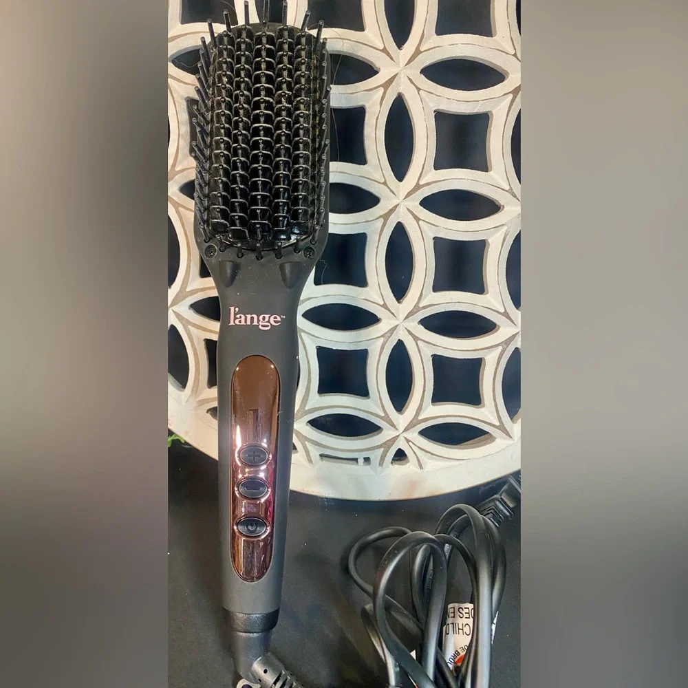 L'ange Le Vite‎ Straightening Brush with Rose Gold Accents